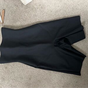 SKIMS Black Thigh Shorts